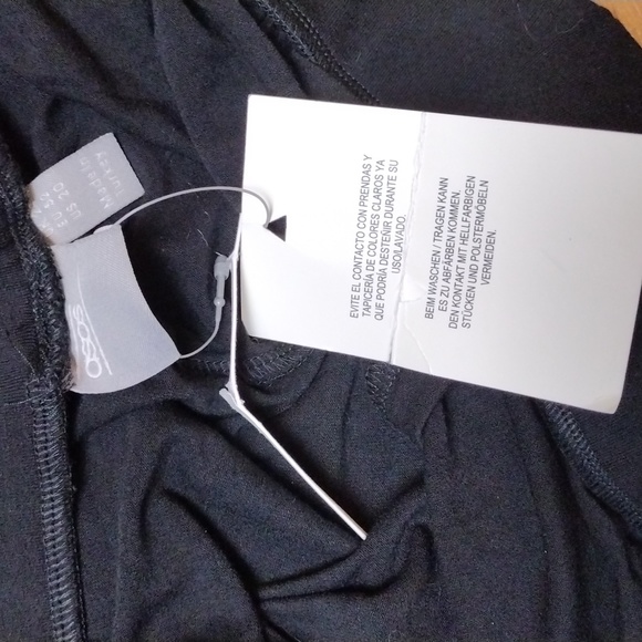 Asos Curve black fringe pants - Picture 6 of 6